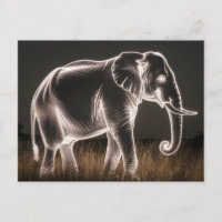 Luminosa Elephant Silhouette