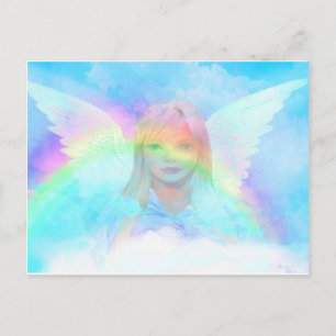 Postal Luminosidad de un ángel