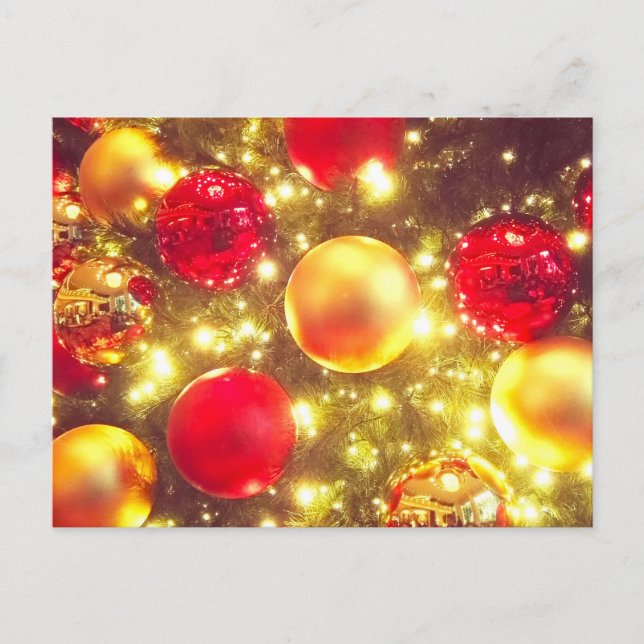 Postal Luminoso Delight Ball Cluster de Navidades (Anverso)