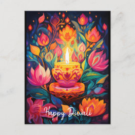 Postal Luminoso Diwali Splendor