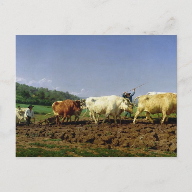 Postal Luminoso en Nivernais, 1849 (Anverso)