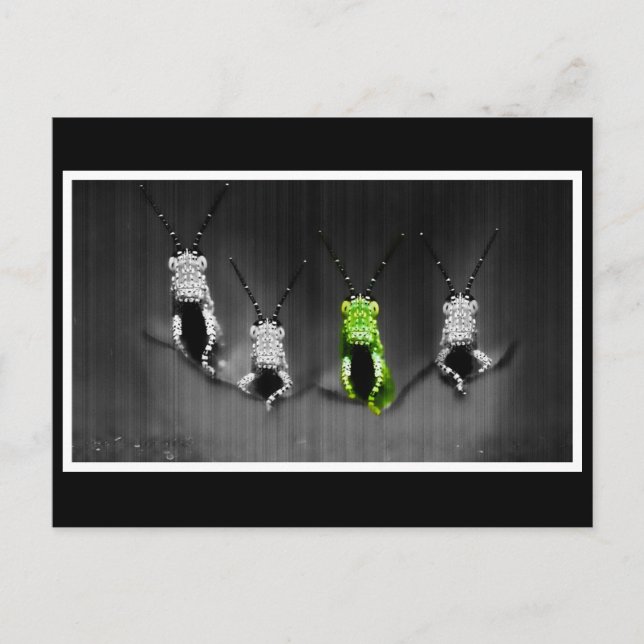 Postal Lumpy Green Bug (Anverso)