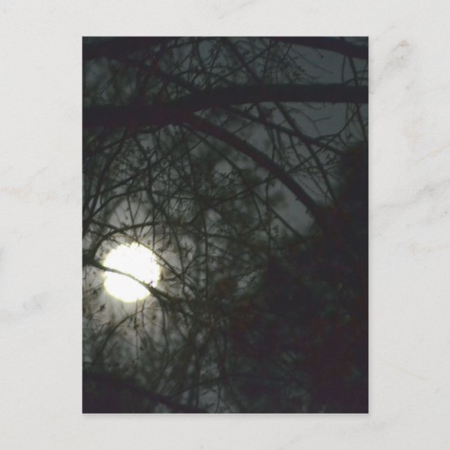 Postal Luna completa del equinoccio de primavera (Anverso)