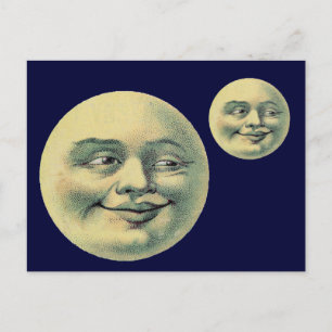 Postal Luna de época