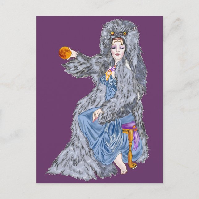 Postal Luna de Hunter (Anverso)