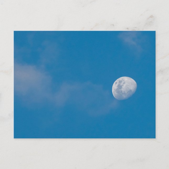 Postal Luna de la mañana | Zambia, África (Anverso)