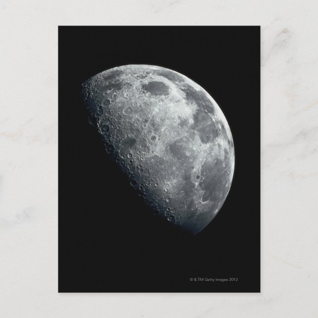 Postal Luna de la Tierra (Anverso)