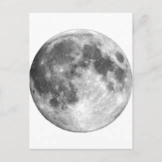 Postal LUNA DE PLANET EARTH (Sistema solar) ~