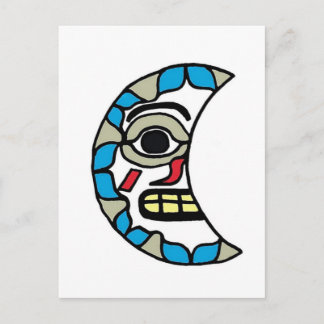 Postal luna haida