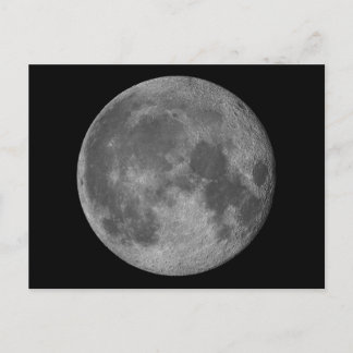 Postal Luna hermosa en 3D