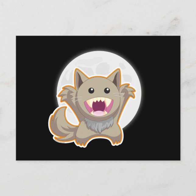 Postal Luna llena (Anverso)