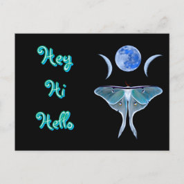 Postal Luna Luna Triple Luna Hey Hola Hola Hola