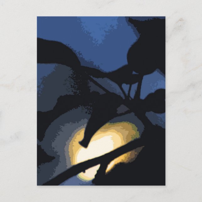 Postal Luna Misteriosa (Anverso)