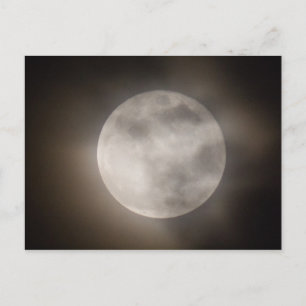 Postal Luna parcialmente nublada, Ohio