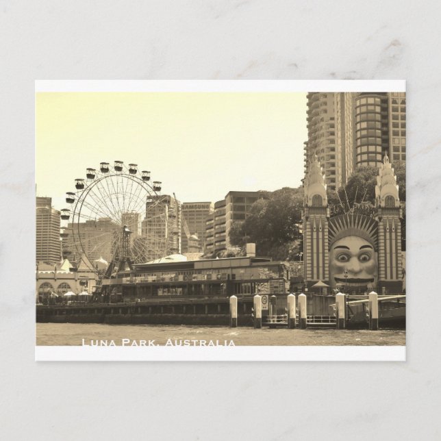 Postal Luna Park (Anverso)