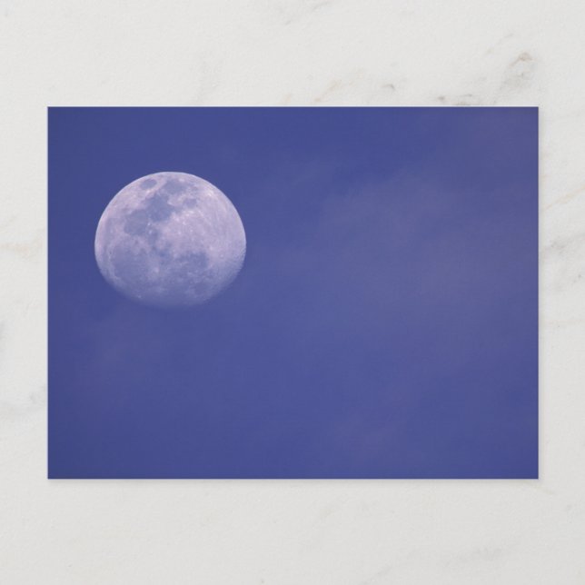 Postal Luna por las Islas Galápagos, Ecuador (Anverso)