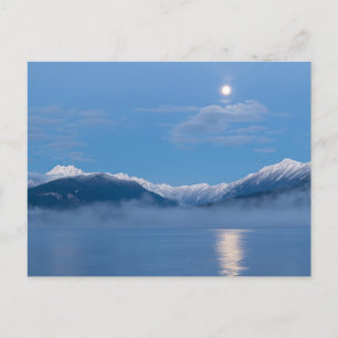 Postal Luna puesta Seabeck, Washington