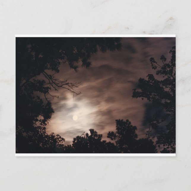 Postal Luna sobre Charleston (Anverso)