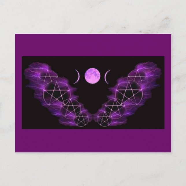 Postal Luna triple (Anverso)