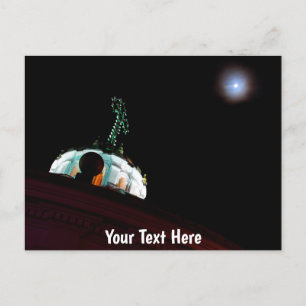 Postal Luna y cruz personalizables, Quito, Ecuador