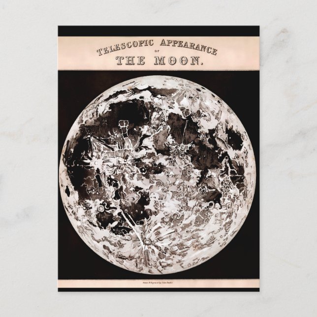 Postal lunar vintage (Anverso)