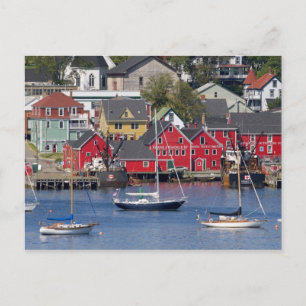 Postal Lunenberg, Nueva Escocia, Canadá. 3