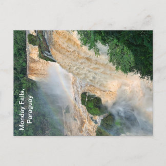 Postal Lunes Cae, Paraguay Postcard