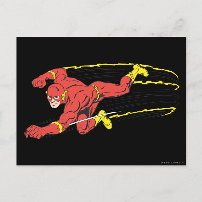 Postal Lunes de flash a la izquierda (Anverso)