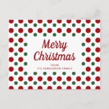 Luntos Rojos Y Verdes Divertida Navidad