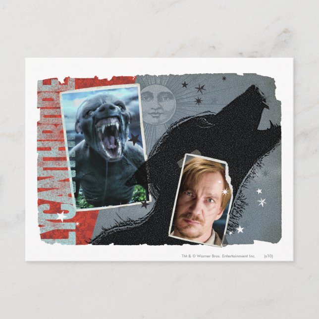 Postal Lupin - Licántropo (Anverso)