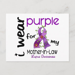 Postal Lupus, UTILIZO PURPLE PARA MI MADRE CUYA LEY 43