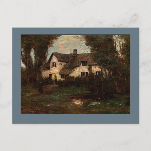 Postal Lustleigh, Devonshire Cottage en Inglaterra (Anverso)