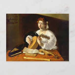Postal Lute Player - Caravaggio