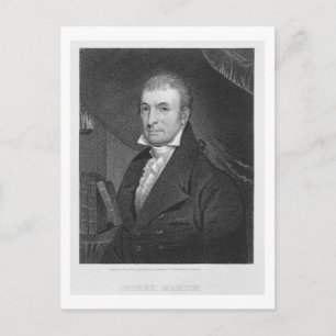 Postal Luther Martin, grabado por William A. Wilmer (c.18