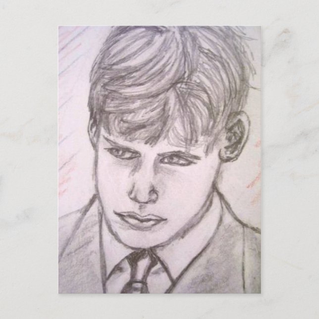 Postal luto (Anverso)