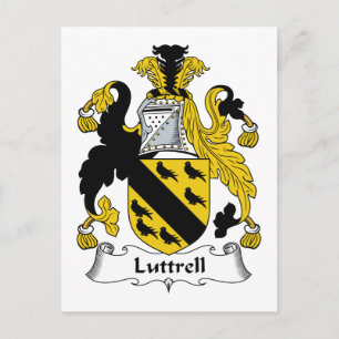 Postal Luttrell Family Crest
