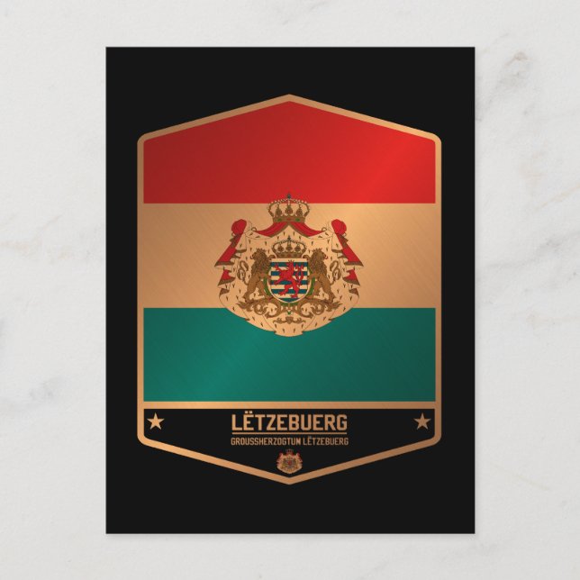 Postal Luxemburgo (Anverso)