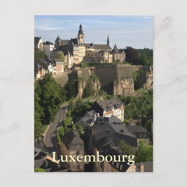 Postal Luxemburgo (Anverso)