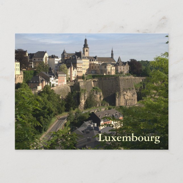 Postal Luxemburgo (Anverso)