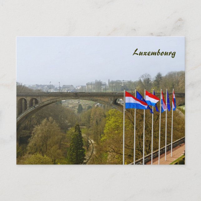 Postal Luxemburgo (Anverso)