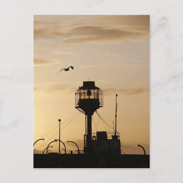 Postal Luz al atardecer (Anverso)