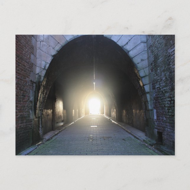 Postal Luz al final (Anverso)