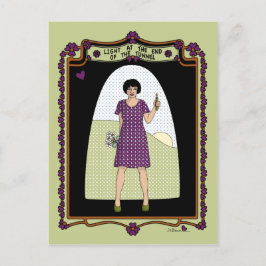 Postal Luz Al Final De La Postcard Tunnel_A_