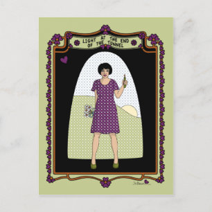 Postal Luz Al Final De La Postcard Tunnel_A_