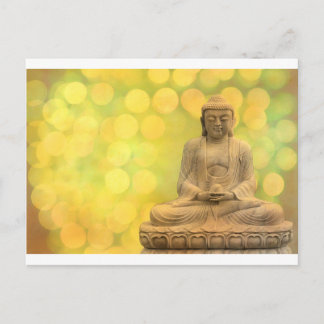 Postal luz de buddha (amarillo)