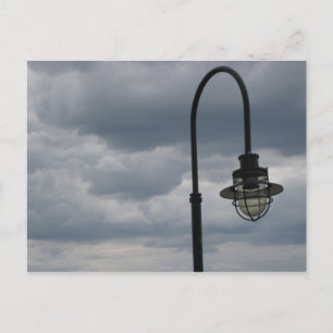 Postal Luz de calle antigua