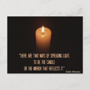 Postal Luz de dispersión