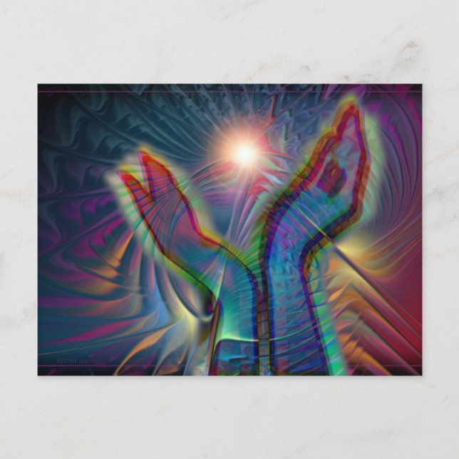 Postal Luz De Esperanza (Anverso)