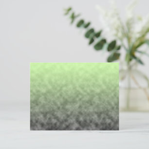 Postal Luz de hoja de niebla