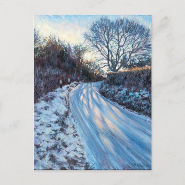 Postal Luz de invierno (Anverso)